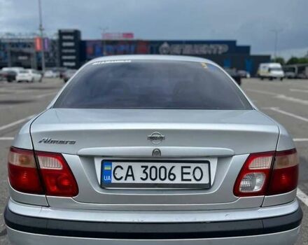 Серый Ниссан Альмера, объемом двигателя 1.8 л и пробегом 372 тыс. км за 2600 $, фото 4 на Automoto.ua