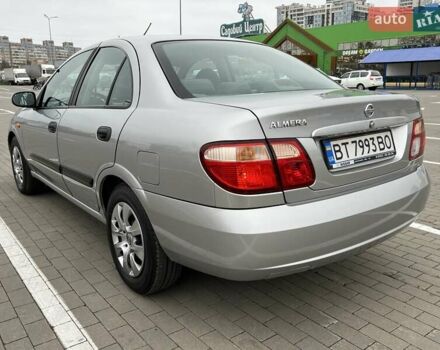 Серый Ниссан Альмера, объемом двигателя 1.5 л и пробегом 140 тыс. км за 4600 $, фото 10 на Automoto.ua