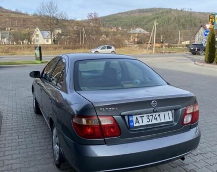 Серый Ниссан Альмера, объемом двигателя 1.5 л и пробегом 265 тыс. км за 2600 $, фото 2 на Automoto.ua