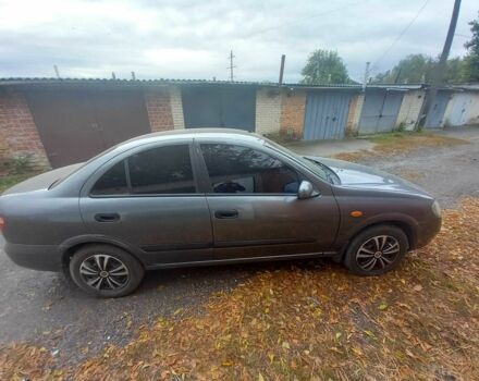 Серый Ниссан Альмера, объемом двигателя 1.5 л и пробегом 310 тыс. км за 3000 $, фото 7 на Automoto.ua