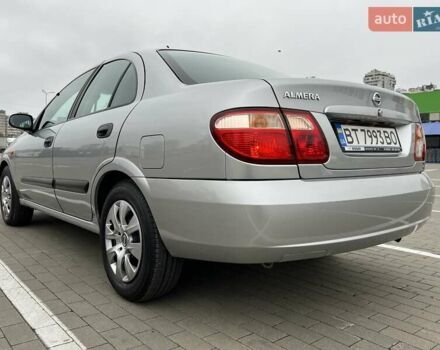 Серый Ниссан Альмера, объемом двигателя 1.5 л и пробегом 140 тыс. км за 4600 $, фото 14 на Automoto.ua