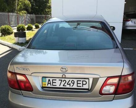 Серый Ниссан Альмера, объемом двигателя 1.5 л и пробегом 180 тыс. км за 4000 $, фото 5 на Automoto.ua