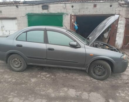 Серый Ниссан Альмера, объемом двигателя 1.5 л и пробегом 200 тыс. км за 4500 $, фото 3 на Automoto.ua