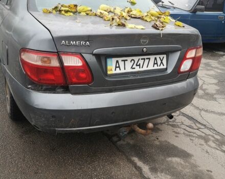 Серый Ниссан Альмера, объемом двигателя 0 л и пробегом 400 тыс. км за 1300 $, фото 4 на Automoto.ua