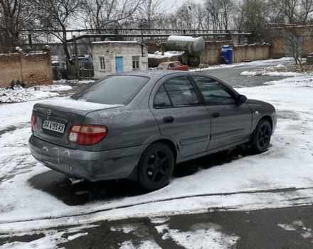 Серый Ниссан Альмера, объемом двигателя 1.5 л и пробегом 265 тыс. км за 1800 $, фото 3 на Automoto.ua