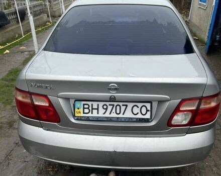 Серый Ниссан Альмера, объемом двигателя 1.5 л и пробегом 259 тыс. км за 2500 $, фото 4 на Automoto.ua