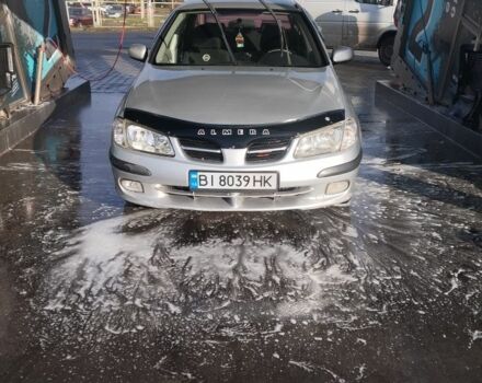 Серый Ниссан Альмера, объемом двигателя 1.5 л и пробегом 351 тыс. км за 3800 $, фото 1 на Automoto.ua