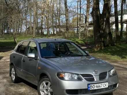 Ниссан Альмера 2004 в Тернополе на Automoto.ua Серый Ниссан Альмера, объемом двигателя 1.5 л и пробегом 148 тыс. км за 3499 $, фото 1 на Automoto.ua