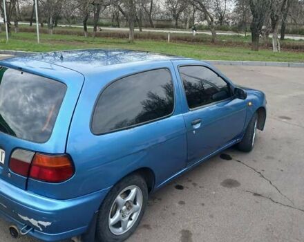 Синий Ниссан Альмера, объемом двигателя 1.4 л и пробегом 370 тыс. км за 1800 $, фото 2 на Automoto.ua