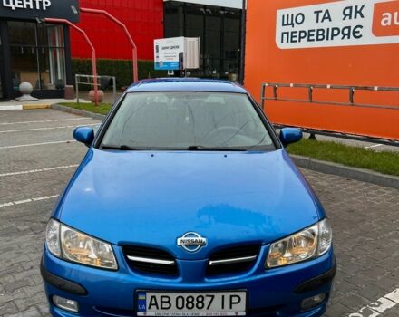 Синий Ниссан Альмера, объемом двигателя 2.2 л и пробегом 200 тыс. км за 3800 $, фото 1 на Automoto.ua