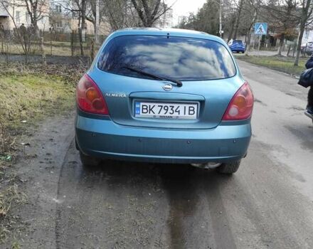 Синий Ниссан Альмера, объемом двигателя 1.5 л и пробегом 293 тыс. км за 3600 $, фото 2 на Automoto.ua