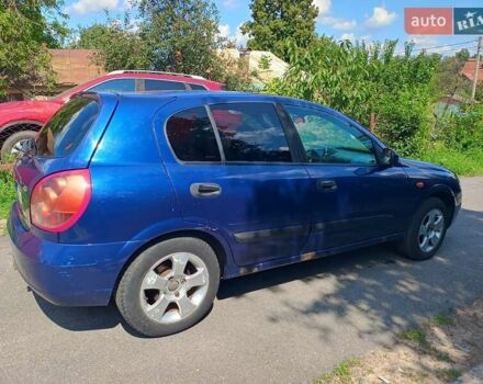 Синий Ниссан Альмера, объемом двигателя 1.5 л и пробегом 235 тыс. км за 3800 $, фото 3 на Automoto.ua