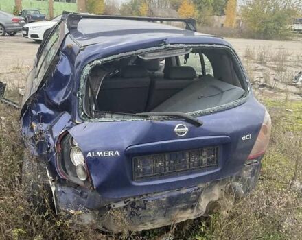 Синий Ниссан Альмера, объемом двигателя 0 л и пробегом 255 тыс. км за 850 $, фото 2 на Automoto.ua