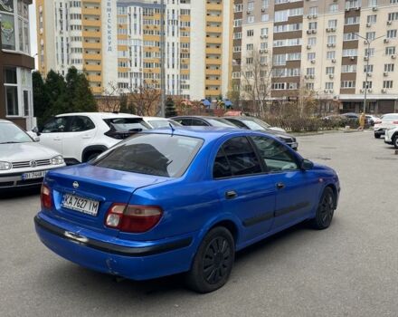 Синий Ниссан Альмера, объемом двигателя 1.5 л и пробегом 217 тыс. км за 2499 $, фото 4 на Automoto.ua