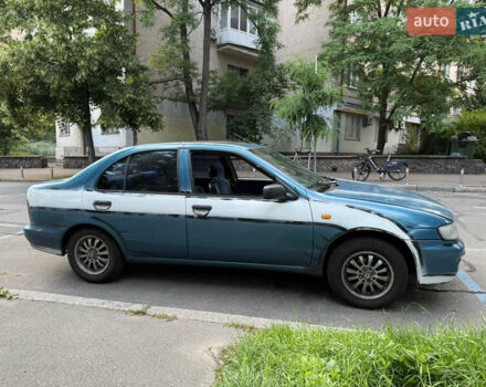 Синий Ниссан Альмера, объемом двигателя 1.4 л и пробегом 150 тыс. км за 2000 $, фото 7 на Automoto.ua