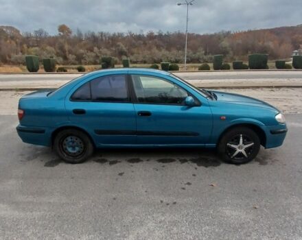 Синий Ниссан Альмера, объемом двигателя 1.6 л и пробегом 241 тыс. км за 3000 $, фото 3 на Automoto.ua