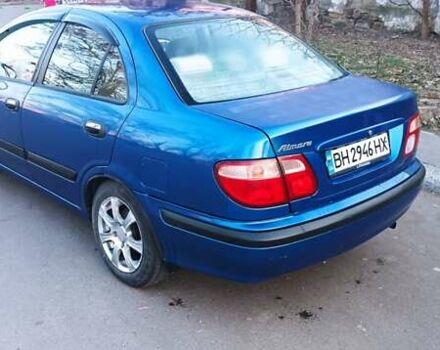 Синий Ниссан Альмера, объемом двигателя 1.5 л и пробегом 200 тыс. км за 2500 $, фото 2 на Automoto.ua