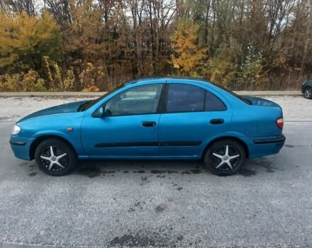 Синий Ниссан Альмера, объемом двигателя 1.6 л и пробегом 241 тыс. км за 3000 $, фото 4 на Automoto.ua