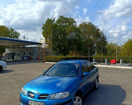 Синий Ниссан Альмера, объемом двигателя 1.8 л и пробегом 354 тыс. км за 3500 $, фото 1 на Automoto.ua