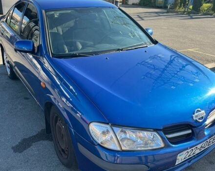 Синий Ниссан Альмера, объемом двигателя 1.5 л и пробегом 319 тыс. км за 2000 $, фото 1 на Automoto.ua