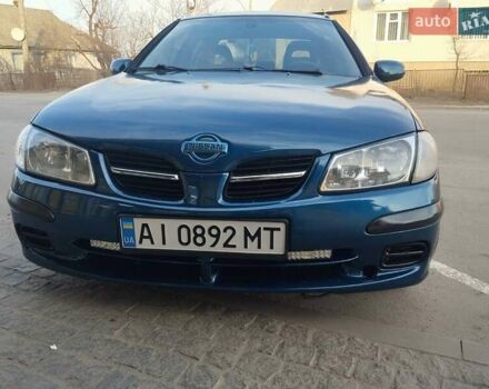 Синий Ниссан Альмера, объемом двигателя 1.5 л и пробегом 335 тыс. км за 3150 $, фото 1 на Automoto.ua