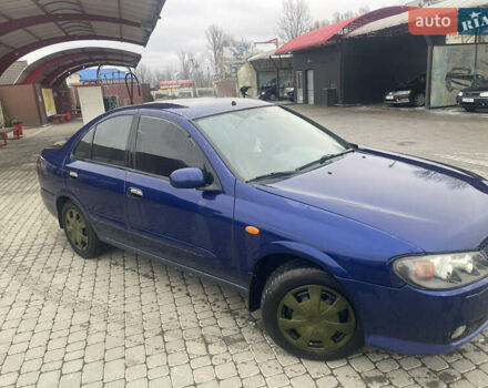 Синий Ниссан Альмера, объемом двигателя 1.5 л и пробегом 220 тыс. км за 2550 $, фото 3 на Automoto.ua