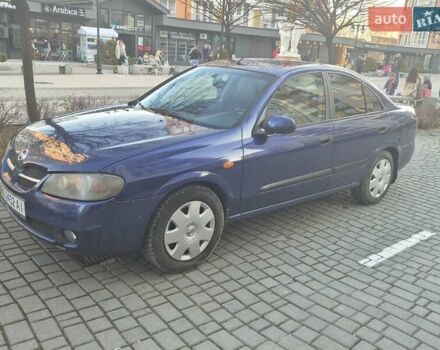 Синий Ниссан Альмера, объемом двигателя 1.5 л и пробегом 319 тыс. км за 3500 $, фото 7 на Automoto.ua