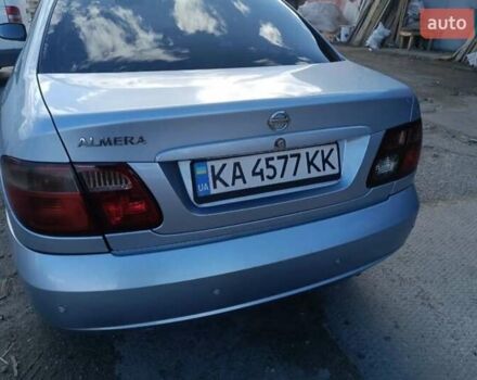 Синий Ниссан Альмера, объемом двигателя 1.5 л и пробегом 233 тыс. км за 4100 $, фото 1 на Automoto.ua