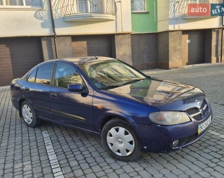 Синий Ниссан Альмера, объемом двигателя 1.5 л и пробегом 319 тыс. км за 3500 $, фото 3 на Automoto.ua