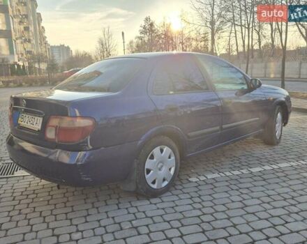 Синий Ниссан Альмера, объемом двигателя 1.5 л и пробегом 319 тыс. км за 3500 $, фото 3 на Automoto.ua
