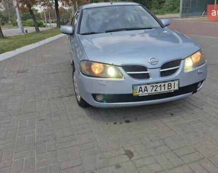 Синий Ниссан Альмера, объемом двигателя 1.8 л и пробегом 290 тыс. км за 2900 $, фото 1 на Automoto.ua