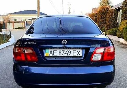 Синий Ниссан Альмера, объемом двигателя 1.5 л и пробегом 310 тыс. км за 3999 $, фото 4 на Automoto.ua
