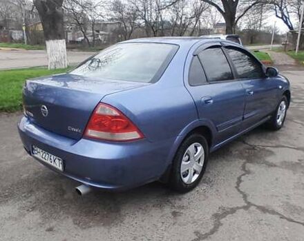 Синий Ниссан Альмера, объемом двигателя 1.6 л и пробегом 280 тыс. км за 3400 $, фото 4 на Automoto.ua