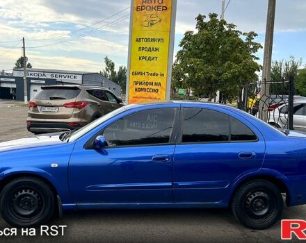 Синий Ниссан Альмера, объемом двигателя 1.6 л и пробегом 324 тыс. км за 4500 $, фото 2 на Automoto.ua
