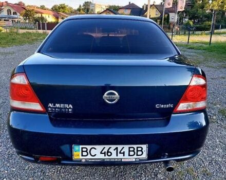 Синий Ниссан Альмера, объемом двигателя 1.6 л и пробегом 257 тыс. км за 3800 $, фото 6 на Automoto.ua