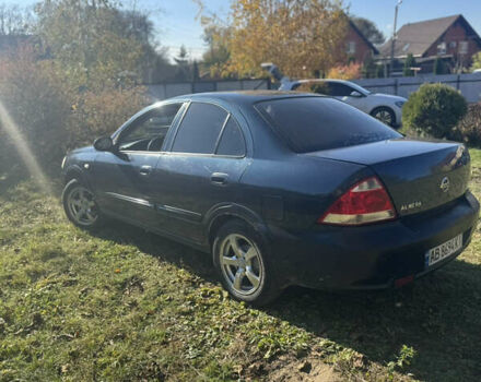 Синий Ниссан Альмера, объемом двигателя 1.6 л и пробегом 268 тыс. км за 3500 $, фото 5 на Automoto.ua