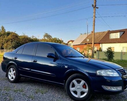 Синий Ниссан Альмера, объемом двигателя 1.6 л и пробегом 257 тыс. км за 3800 $, фото 2 на Automoto.ua