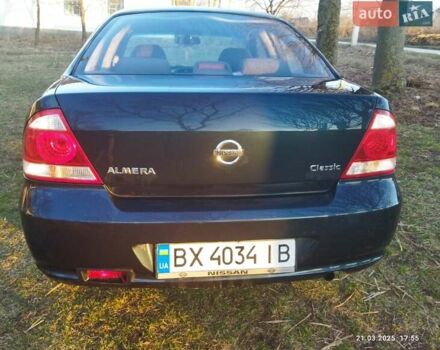 Синий Ниссан Альмера, объемом двигателя 1.6 л и пробегом 134 тыс. км за 4000 $, фото 1 на Automoto.ua