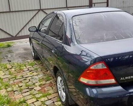 Синий Ниссан Альмера, объемом двигателя 1.6 л и пробегом 216 тыс. км за 3999 $, фото 7 на Automoto.ua