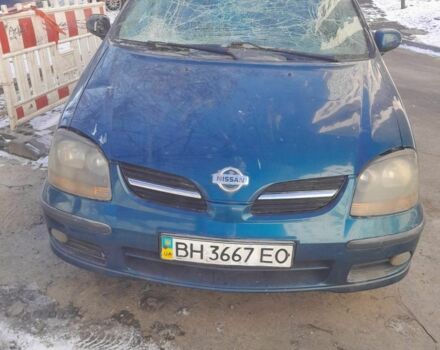 Синий Ниссан Альмера, объемом двигателя 1.8 л и пробегом 240 тыс. км за 1300 $, фото 1 на Automoto.ua
