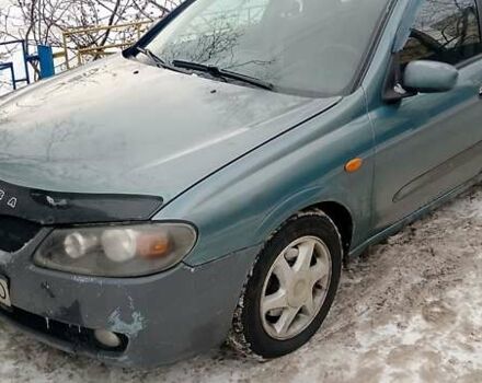 Синий Ниссан Альмера, объемом двигателя 1.5 л и пробегом 280 тыс. км за 1500 $, фото 1 на Automoto.ua