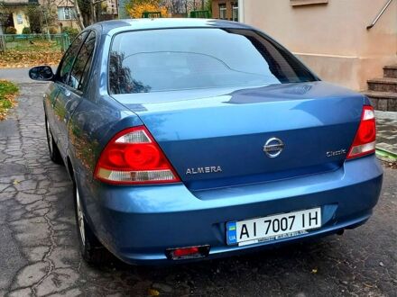 Синій Ніссан Альмера, об'ємом двигуна 1.6 л та пробігом 333 тис. км за 3800 $, фото 1 на Automoto.ua