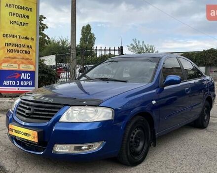 Синий Ниссан Альмера, объемом двигателя 1.6 л и пробегом 324 тыс. км за 4500 $, фото 1 на Automoto.ua