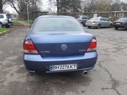 Синий Ниссан Альмера, объемом двигателя 1.6 л и пробегом 280 тыс. км за 3400 $, фото 1 на Automoto.ua