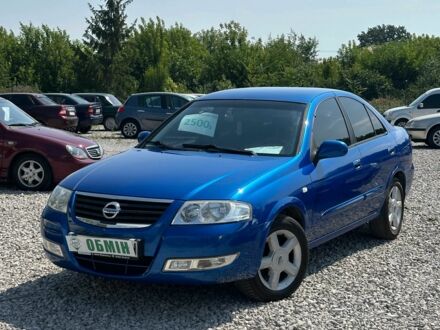 Синий Ниссан Альмера, объемом двигателя 1.6 л и пробегом 179 тыс. км за 5700 $, фото 1 на Automoto.ua