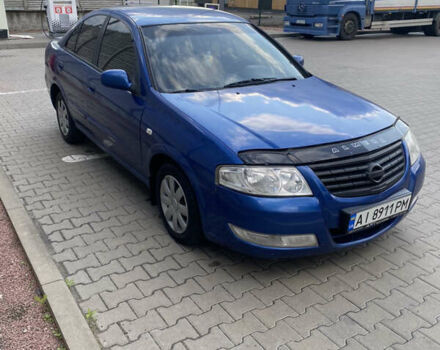 Синий Ниссан Альмера, объемом двигателя 1.6 л и пробегом 323 тыс. км за 3350 $, фото 1 на Automoto.ua