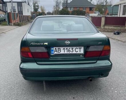Зеленый Ниссан Альмера, объемом двигателя 1.39 л и пробегом 234 тыс. км за 1900 $, фото 3 на Automoto.ua