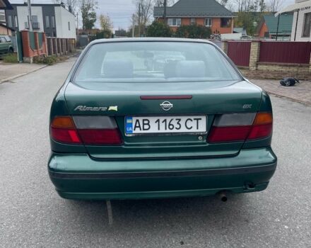 Зеленый Ниссан Альмера, объемом двигателя 1.4 л и пробегом 234 тыс. км за 1900 $, фото 3 на Automoto.ua