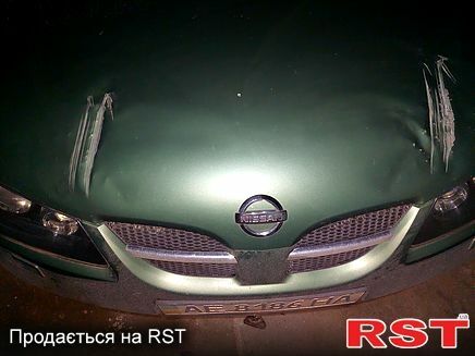 Зеленый Ниссан Альмера, объемом двигателя 1.8 л и пробегом 349 тыс. км за 2580 $, фото 1 на Automoto.ua