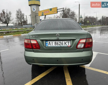 Зеленый Ниссан Альмера, объемом двигателя 1.5 л и пробегом 270 тыс. км за 3700 $, фото 7 на Automoto.ua